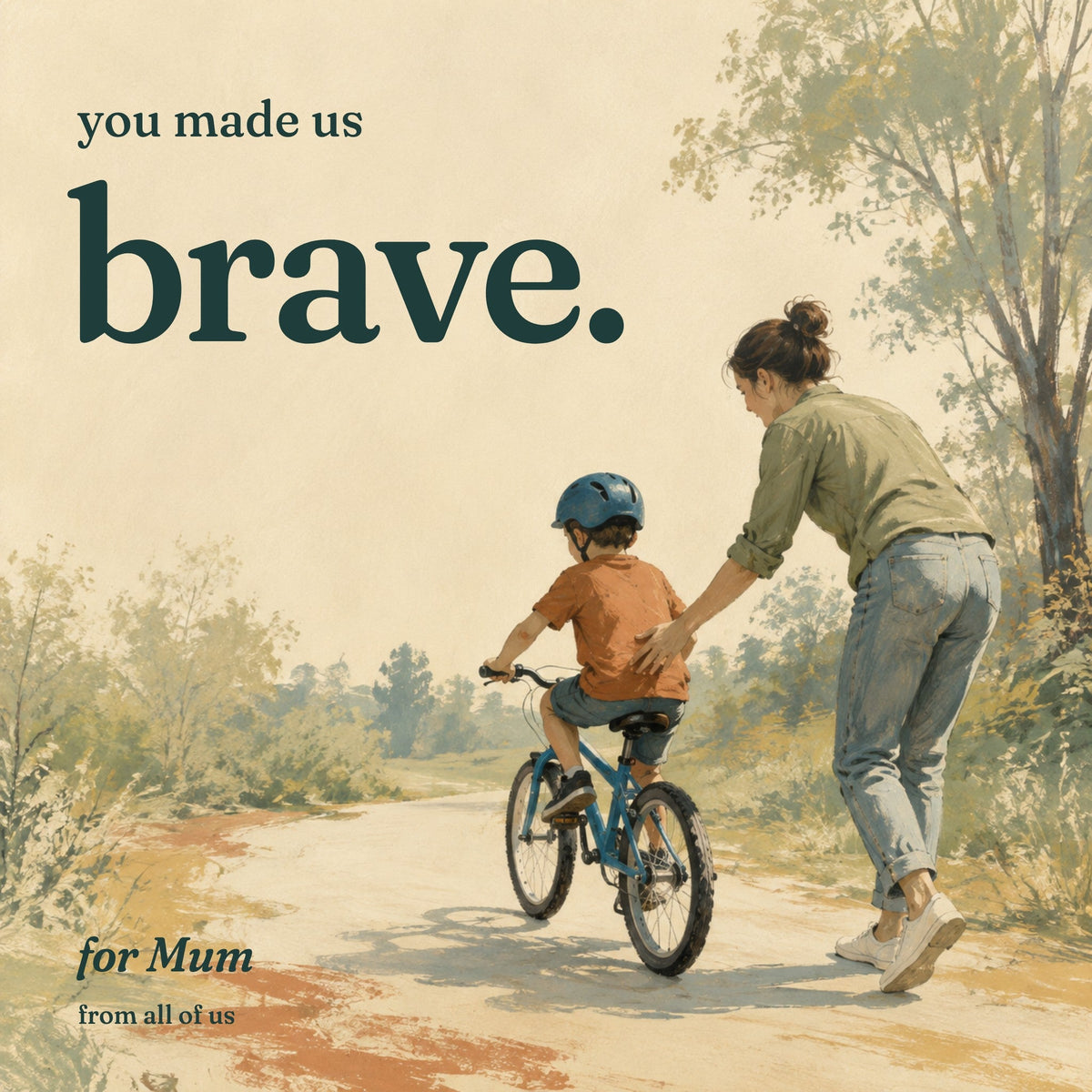 You Made Us Brave, front cover