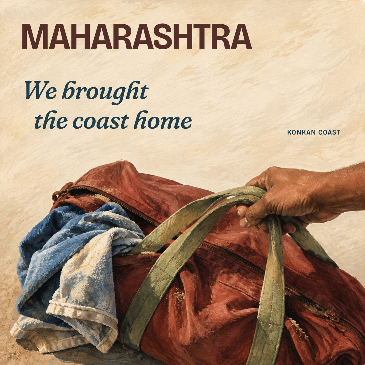 We Brought the Coast Home, front cover