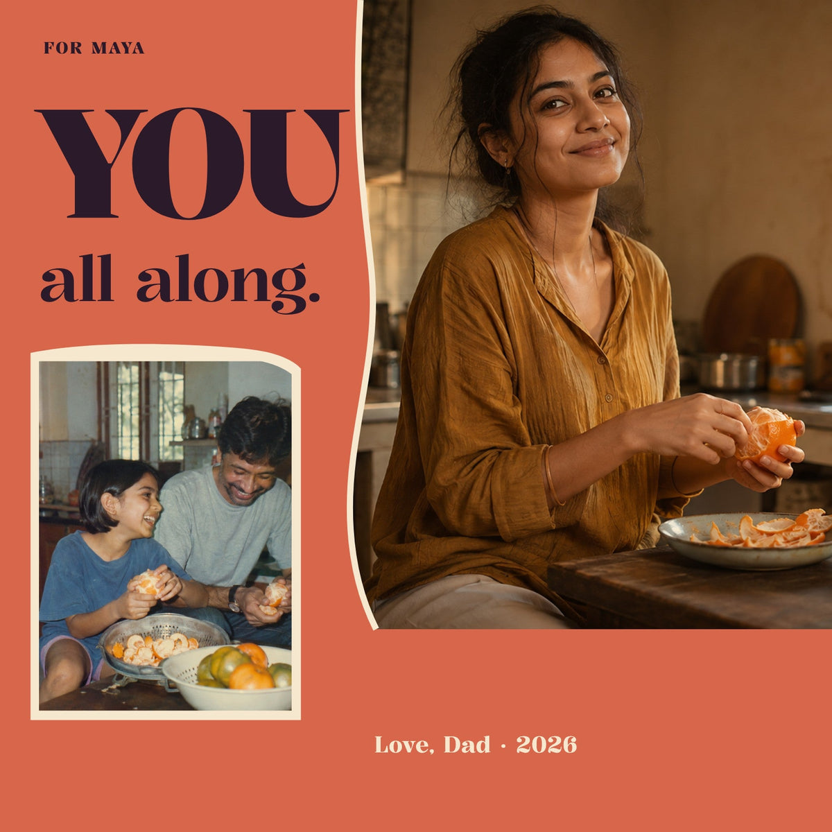 You, All Along, front cover