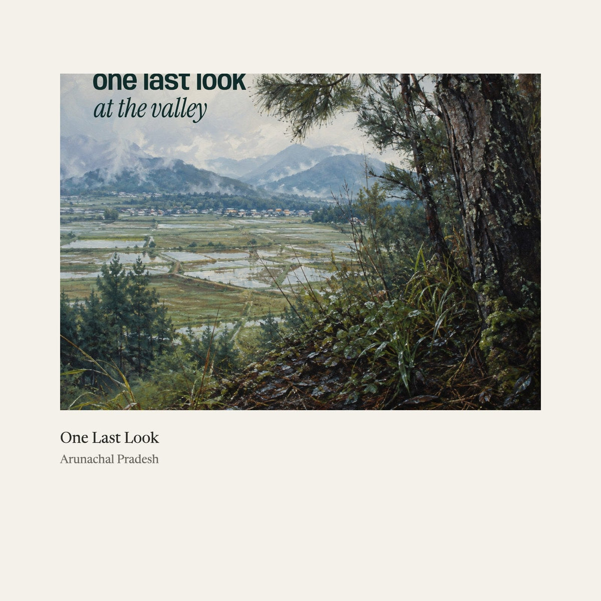 One Last Look, an inside page (sample)