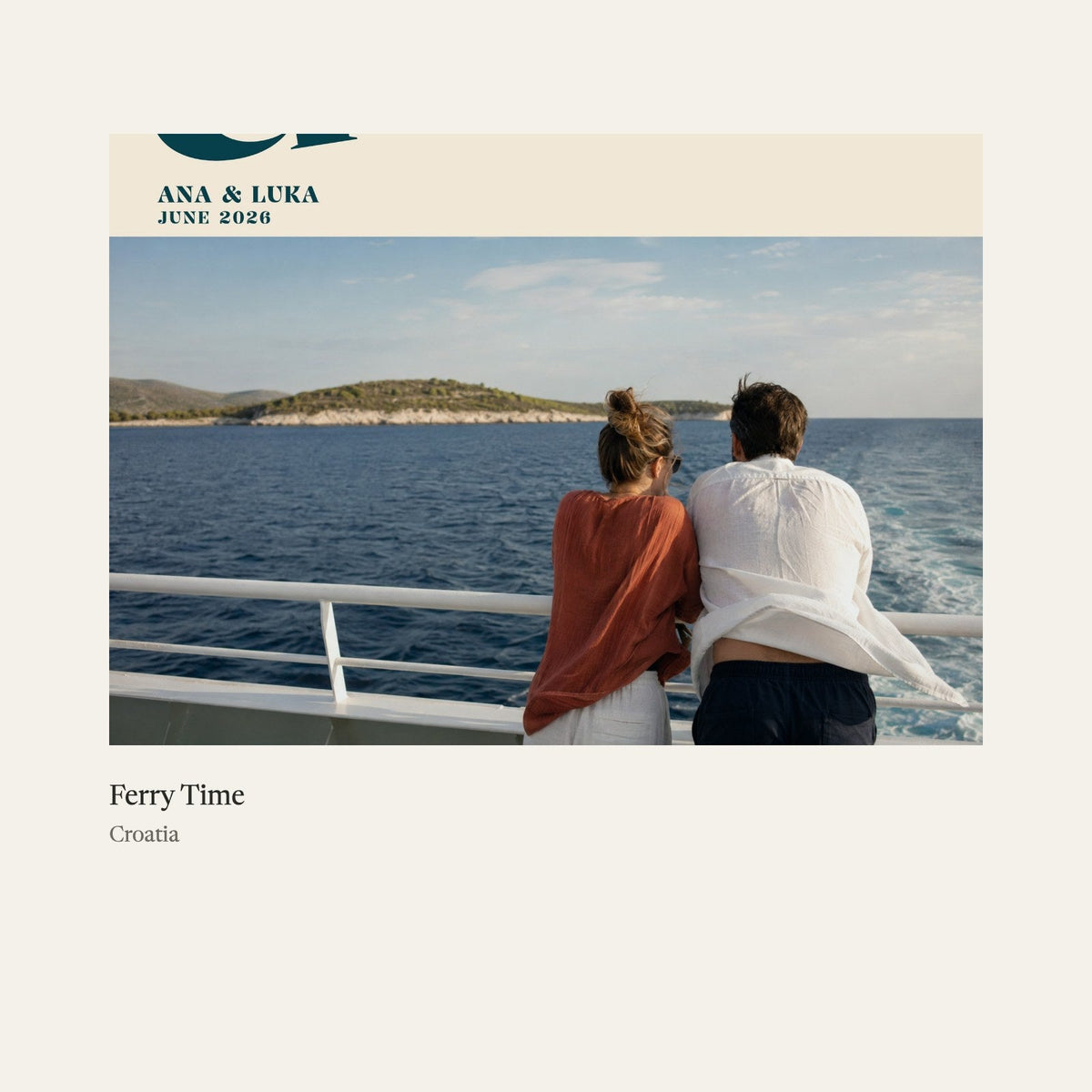 Ferry Time, an inside page (sample)