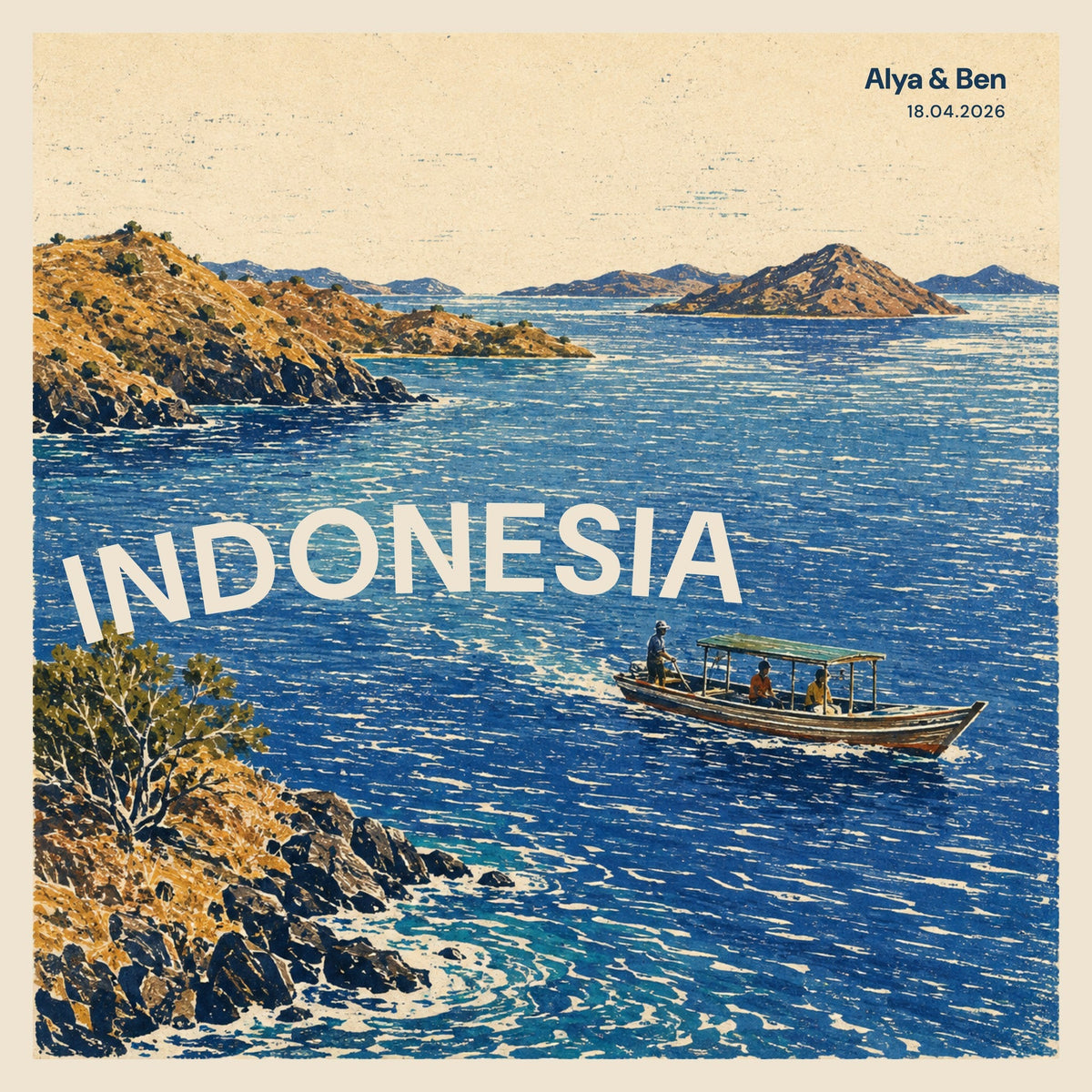 Across the Blue, front cover