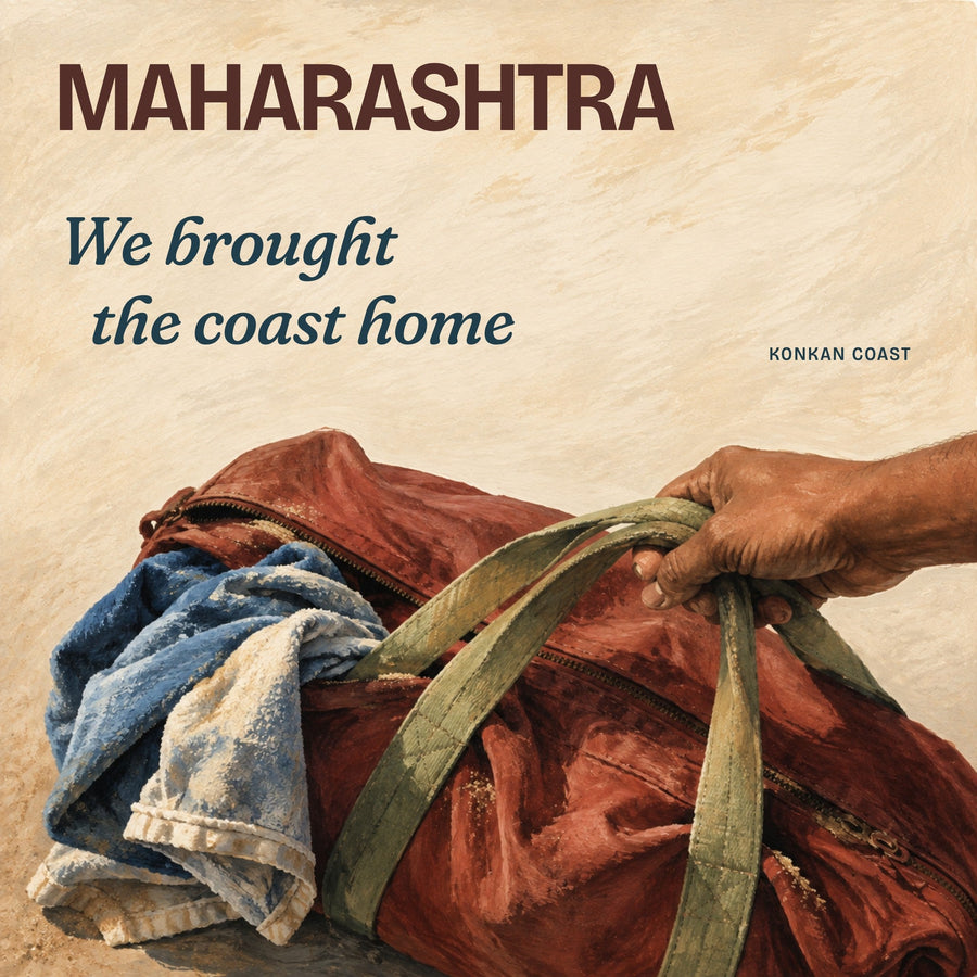We Brought the Coast Home, front cover