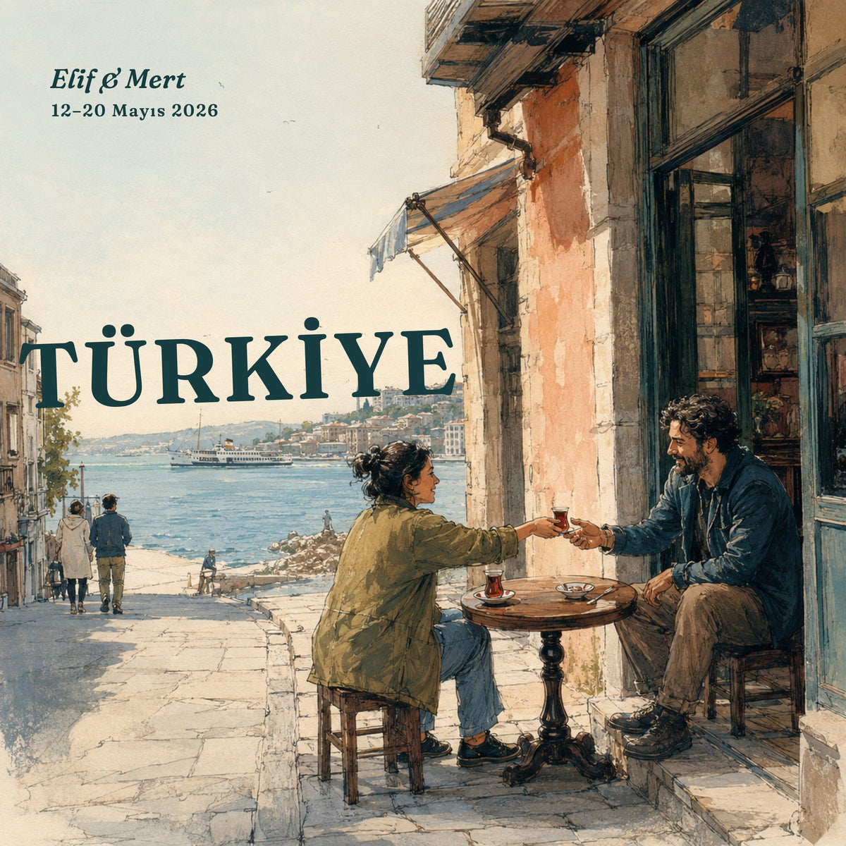 Tea Before We Go, front cover